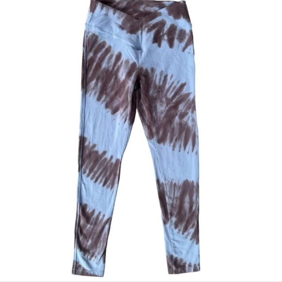 NWT VS Pink Crossover Tiedye Leggings - Picture 3 of 5